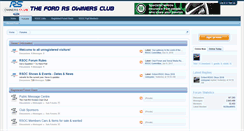Desktop Screenshot of bbs.rsownersclub.co.uk