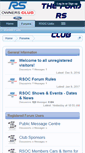 Mobile Screenshot of bbs.rsownersclub.co.uk