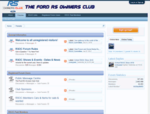 Tablet Screenshot of bbs.rsownersclub.co.uk
